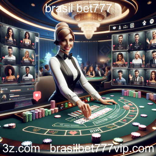 Experiência Imersiva em Jogos Ao Vivo no Brasil Bet777